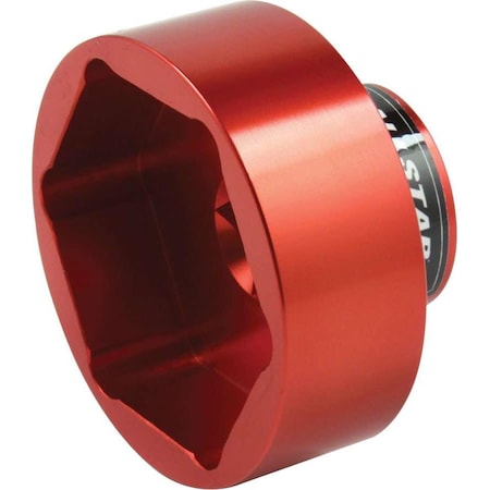 Allstar Performance 1.88 in. Side Bell Quick Change Rearend Socket; Red ALL11161
